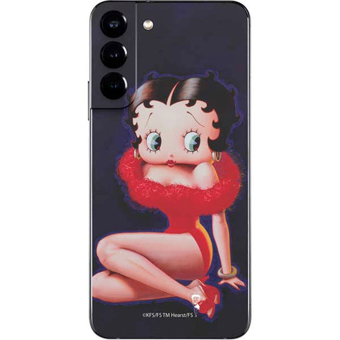 Betty Boop Red Dress Galaxy S22 Plus Skin